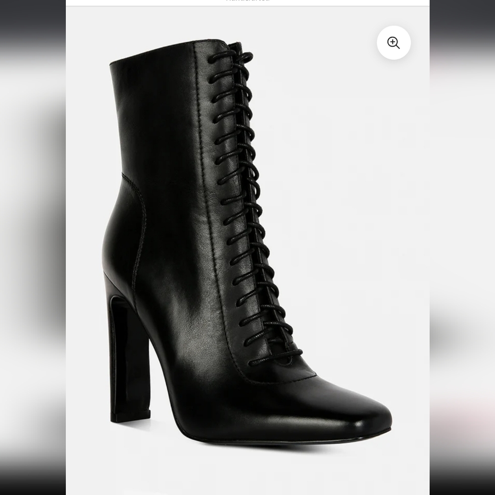 Rag &Co Wyndham Black Boots Sz 6